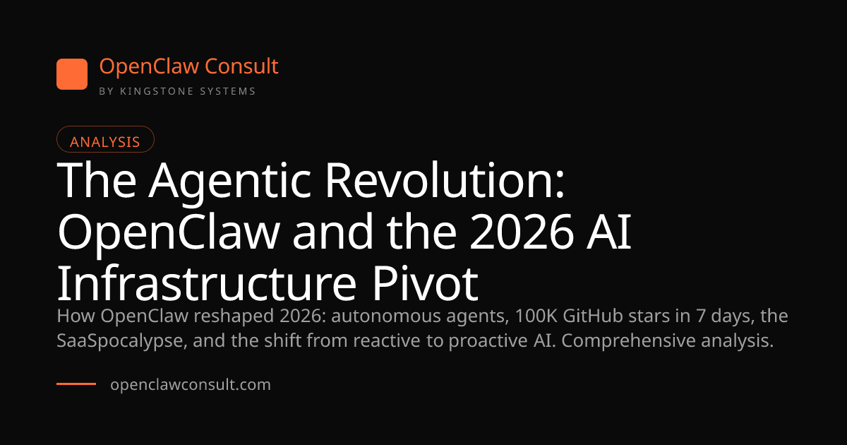 The Agentic Revolution: OpenClaw Framework & 2026 AI Pivot | O...