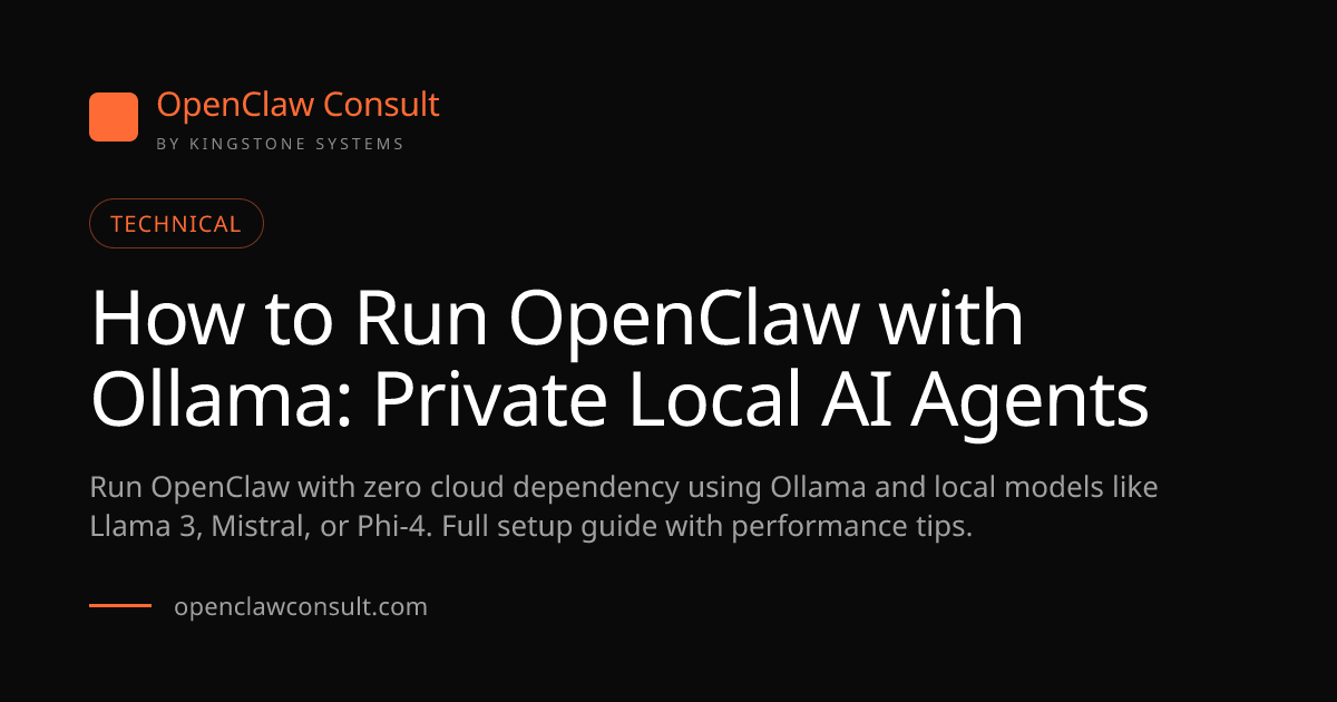 How to Run OpenClaw with Ollama, Local AI Setup (2026)