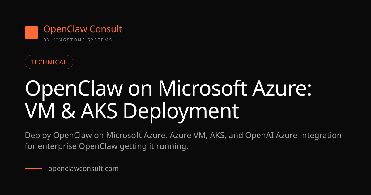 OpenClaw Azure: Deploy on Microsoft Azure (2026)