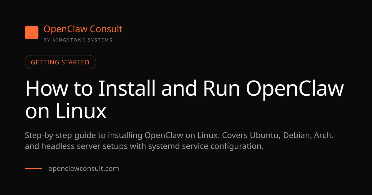 OpenClaw Linux Installation Guide: Ubuntu, Debian & More (2026)