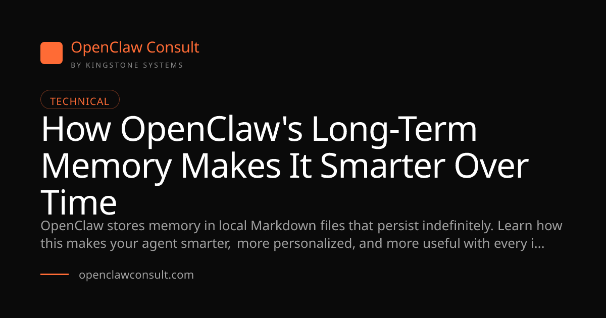 OpenClaw Long-Term Memory: How AI Agents Learn & Remember Over...