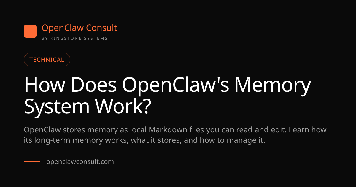 OpenClaw Memory System: Long-Term Context & Markdown Files Exp...